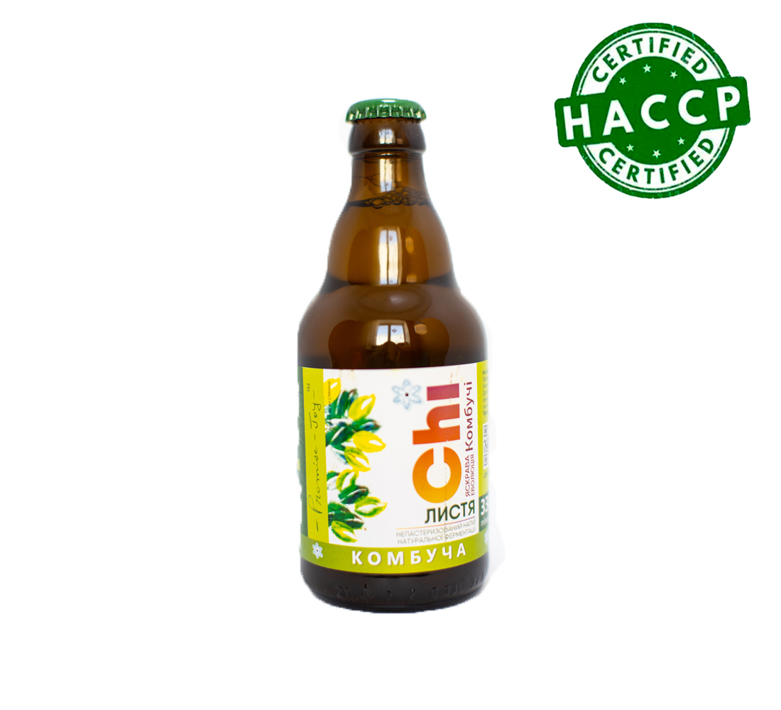 Купить Напій Комбуча Chi “Листя” 330мл за 60&nbsp;грн