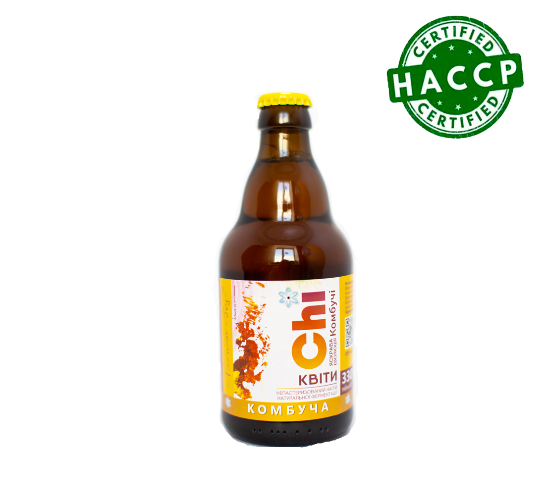 Купить Напій Комбуча Chi “Квіти” 330 мл за 60&nbsp;грн