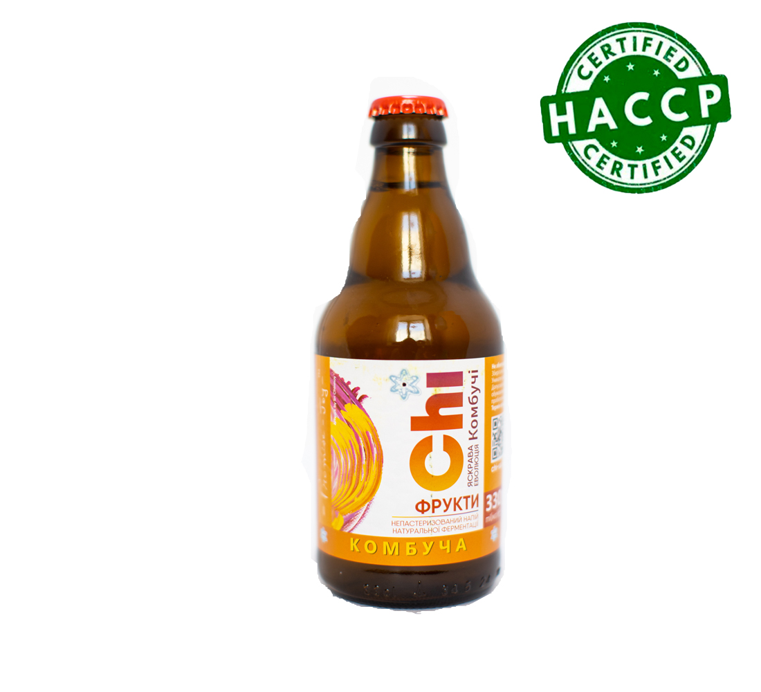 Купить Напій Комбуча Chi “Фрукти” 330мл за 60&nbsp;грн