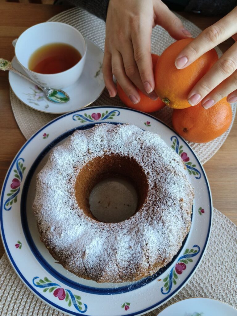 рецепт апельсинового кексу